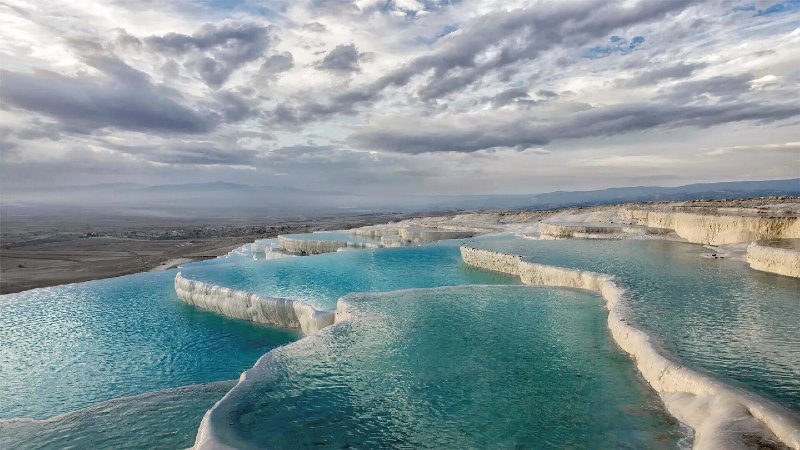 Памуккале в Туреччині – термальні джерела