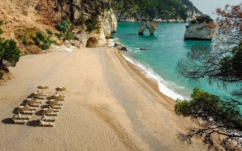 baia delle zagare beach лучшее фото пляжа в Италии