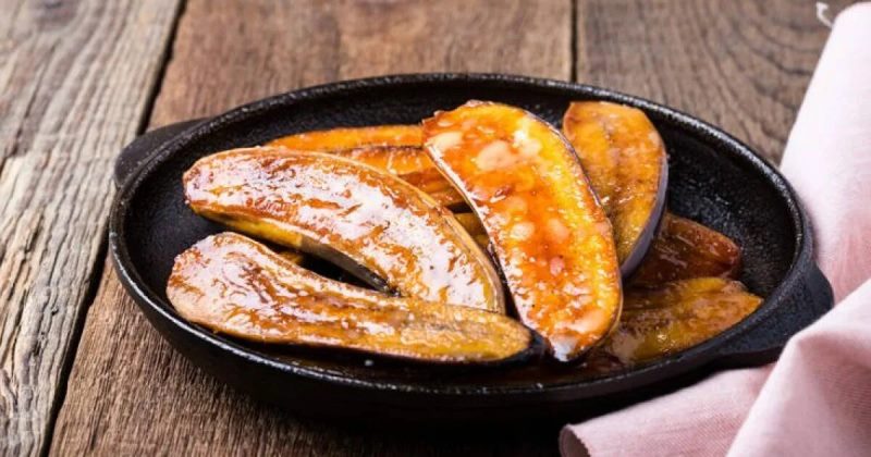 Fried bananas (Cuba)