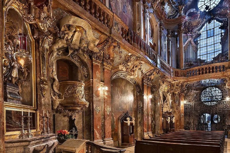 Asamkirche photo inside