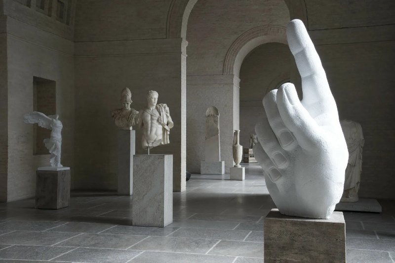 Glyptotek hand sculpture