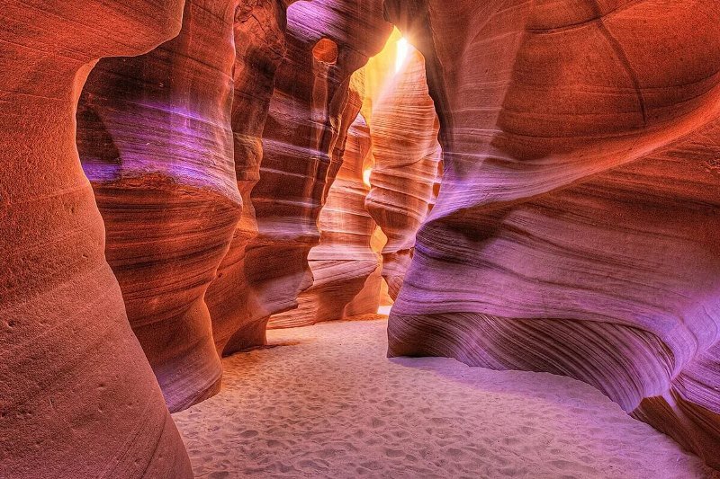 photo of antelope canyon