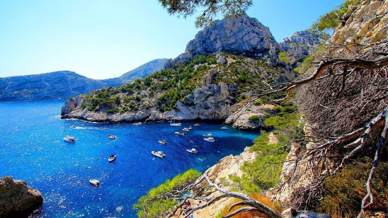photo of calanques national park