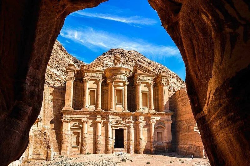 photo of the historic marvel of petra