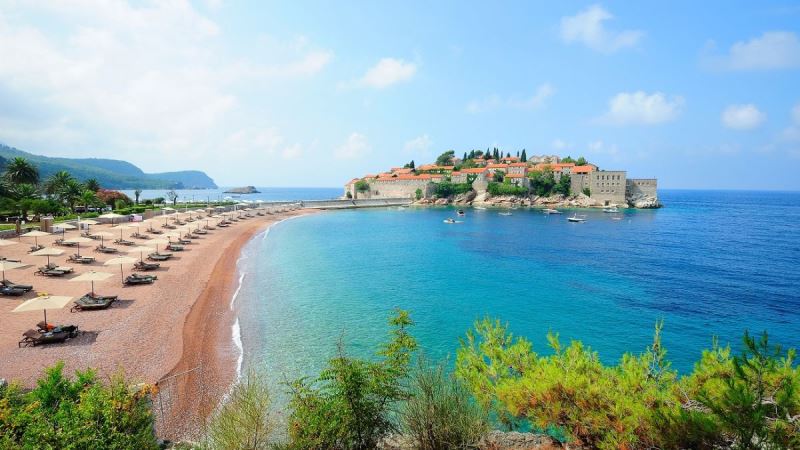 карта Чорногорії