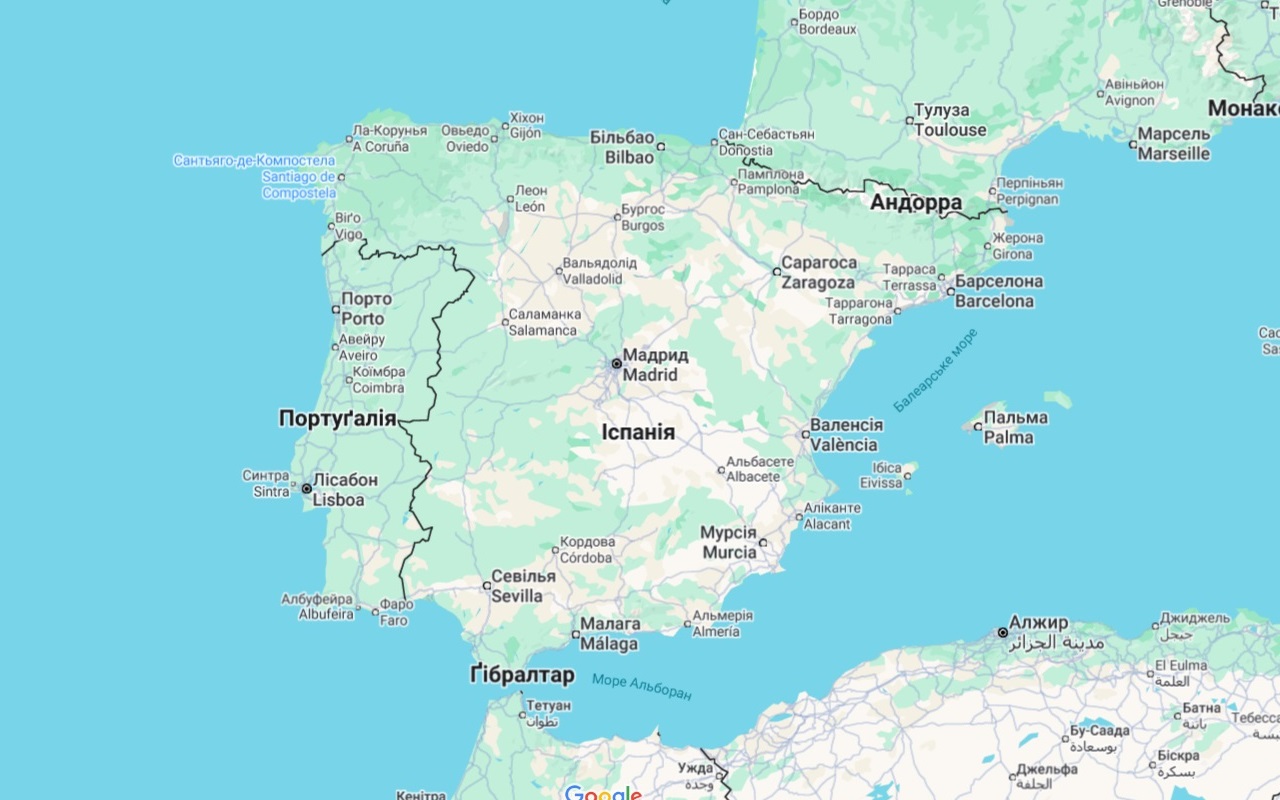 де знаходиться Іспанія