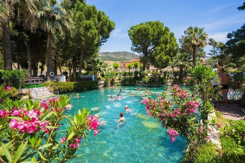 Памукалле фото бассейн Клеопатры