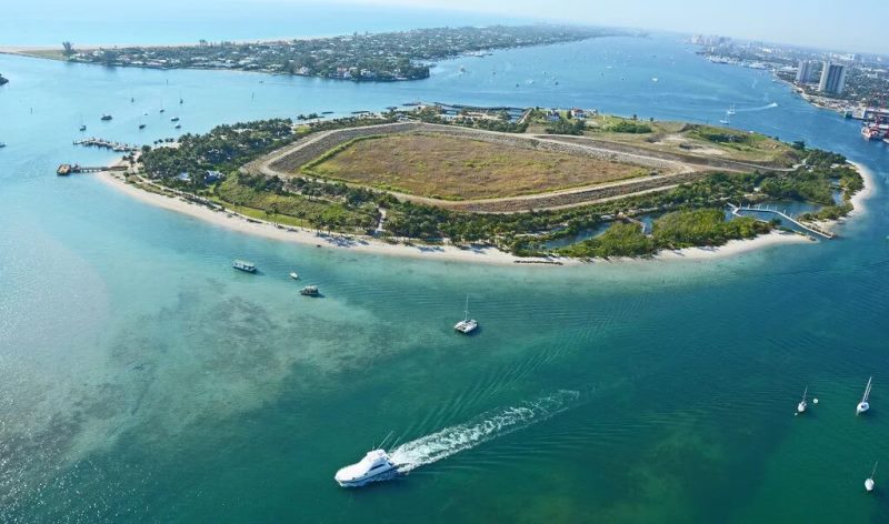 resort photo peanut island florida