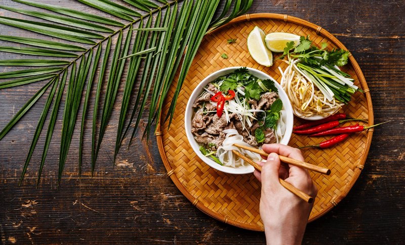 photo Vietnamese cuisine, tasty, filling, cheap