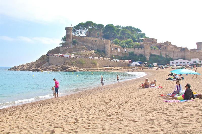Playa Gran, Tossa de Mar, Spain