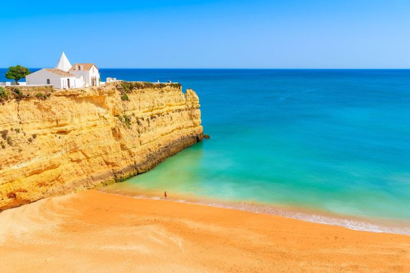 Armacao Beach of Pera, Algarve, Portugal