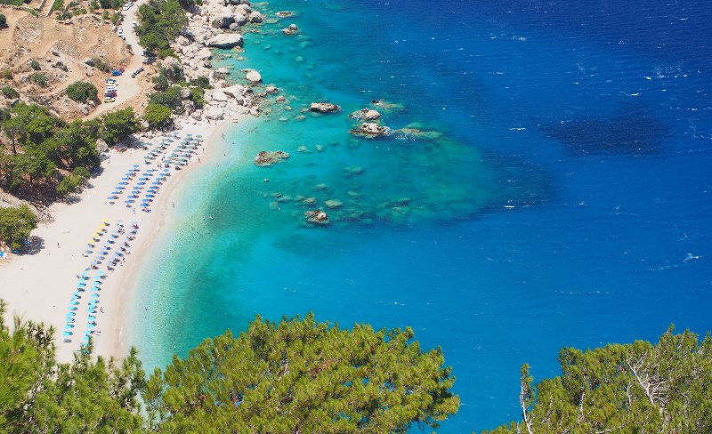 Apela beach, Karpathos island, Greece