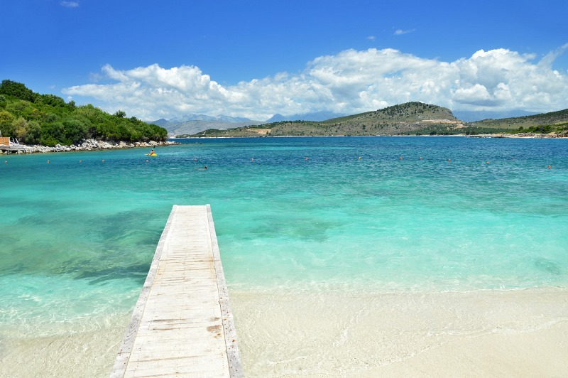 Ksamil beach, Ksamil Islands, Albania
