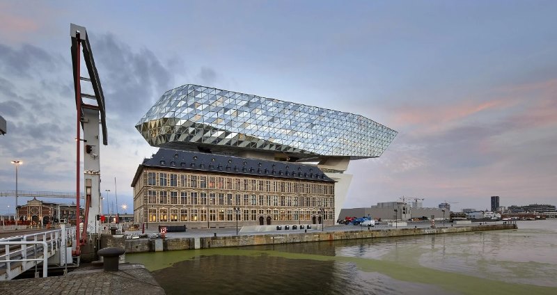 Where to go photo Antwerp Port Authority building