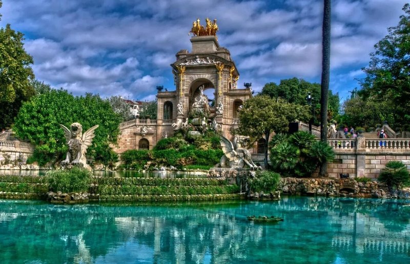 interesting places free photos - Ciutadella Park or Ciutadella Park