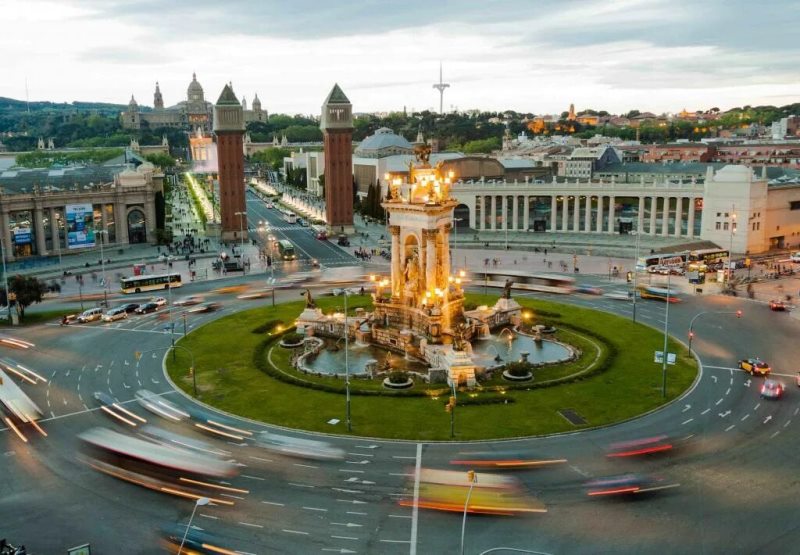 Sights of Barcelona in 1 day - Plaza de España 