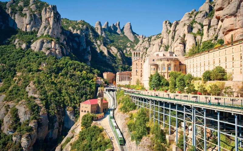 что посмотреть в Барселоне - Монастырь Монтсеррат фото
