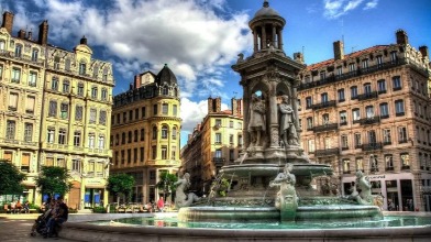 sights of Lyon, France