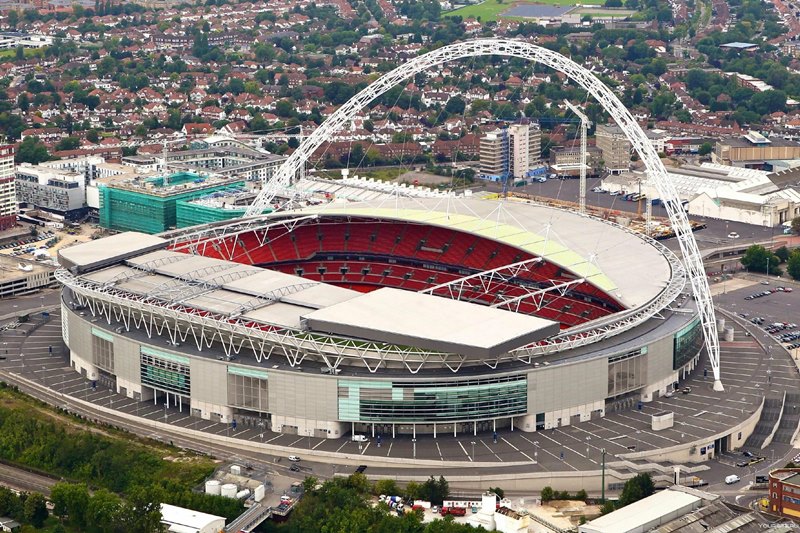 Wembley Stadium, the most famous stadium in the world