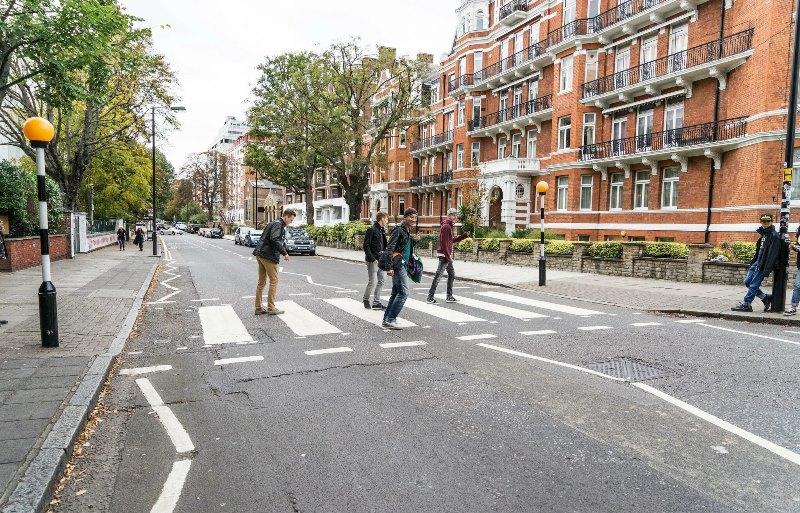 Iconic place Abbey Road photo