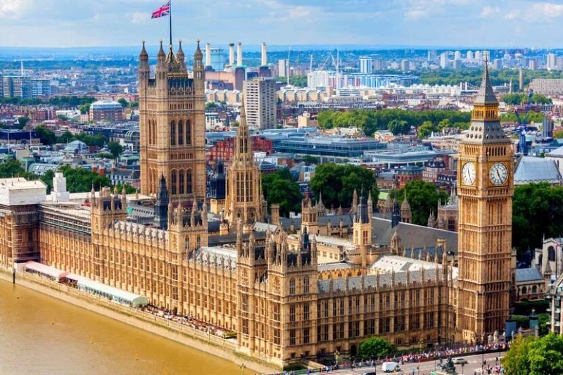 interesting places in Great Britain, London Palace of Westminster