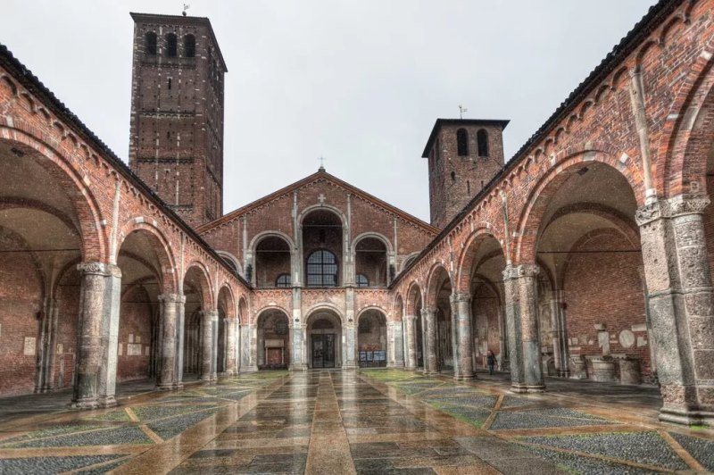 where to go in Milan Basilica of St. Ambrose