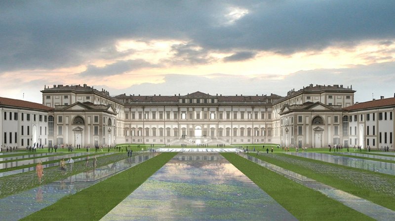 Sights of Milan Royal Villa of Monza
