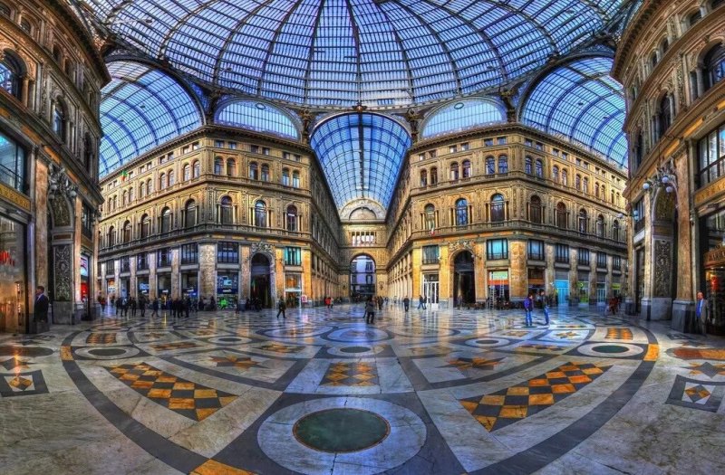 where to go in Naples Passage Gallery Umberto I