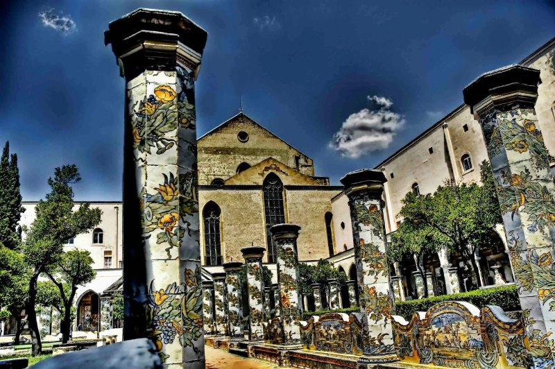 where to go in Naples photo Religious complex of Santa Chiara