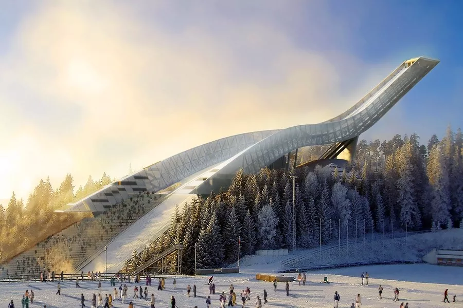 Oslo photos Holmenkollen ski jump