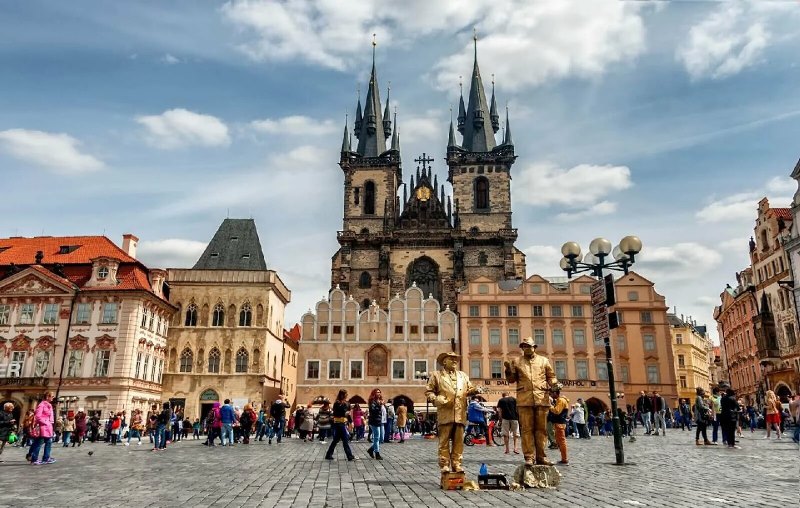 Sights of Prague photo Old Town Square