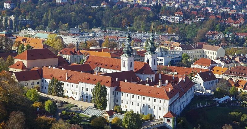where to walk in Prague Strahov Monastery