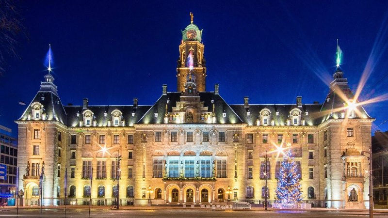 interesting places in Holland Rotterdam Town Hall