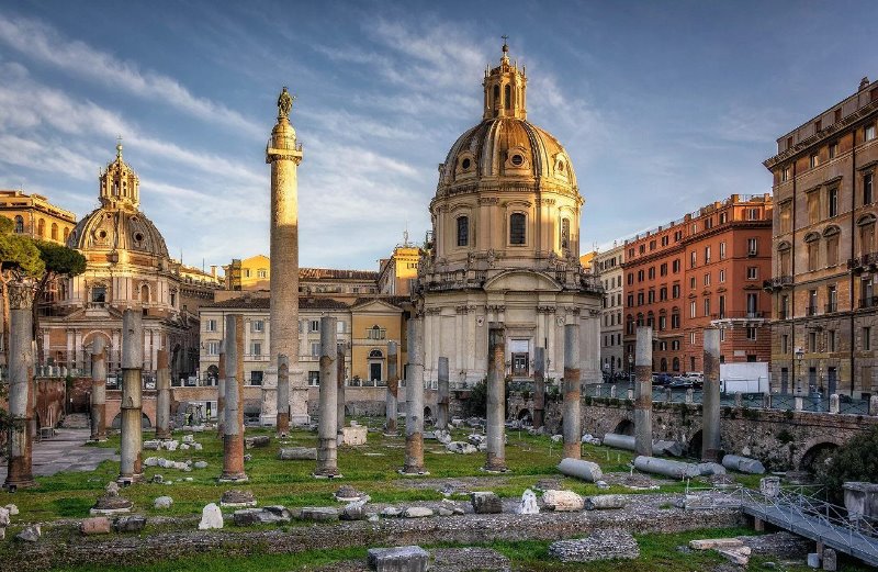 Sights of Rome photo Trajan's Forum