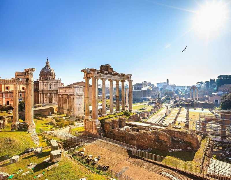 Roman Forum Unusual places to go in Rome 