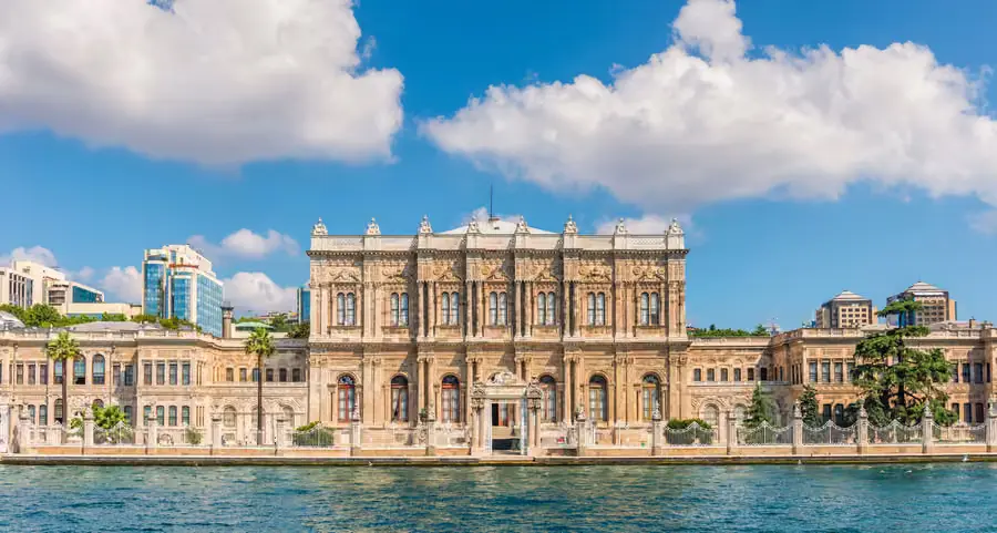 Dolmabahce Palace - historic places in Istanbul