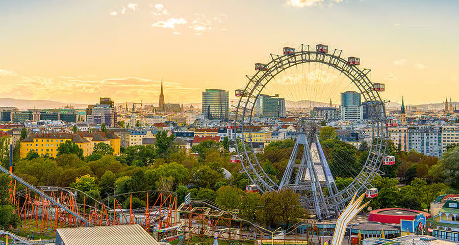 Prater and Giant Ferris Wheel - things to do in Vienna