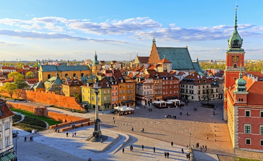 Photos of Warsaw Old Town