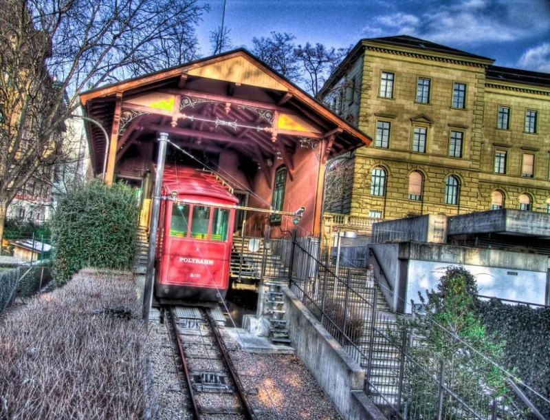 interesting places in Switzerland, Funikuler Poliban